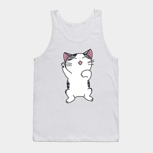 Sleepy Lazy Kitty Tank Top